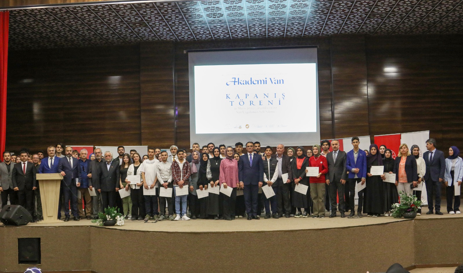 Akademi Van Projesi sezonu kapattı
