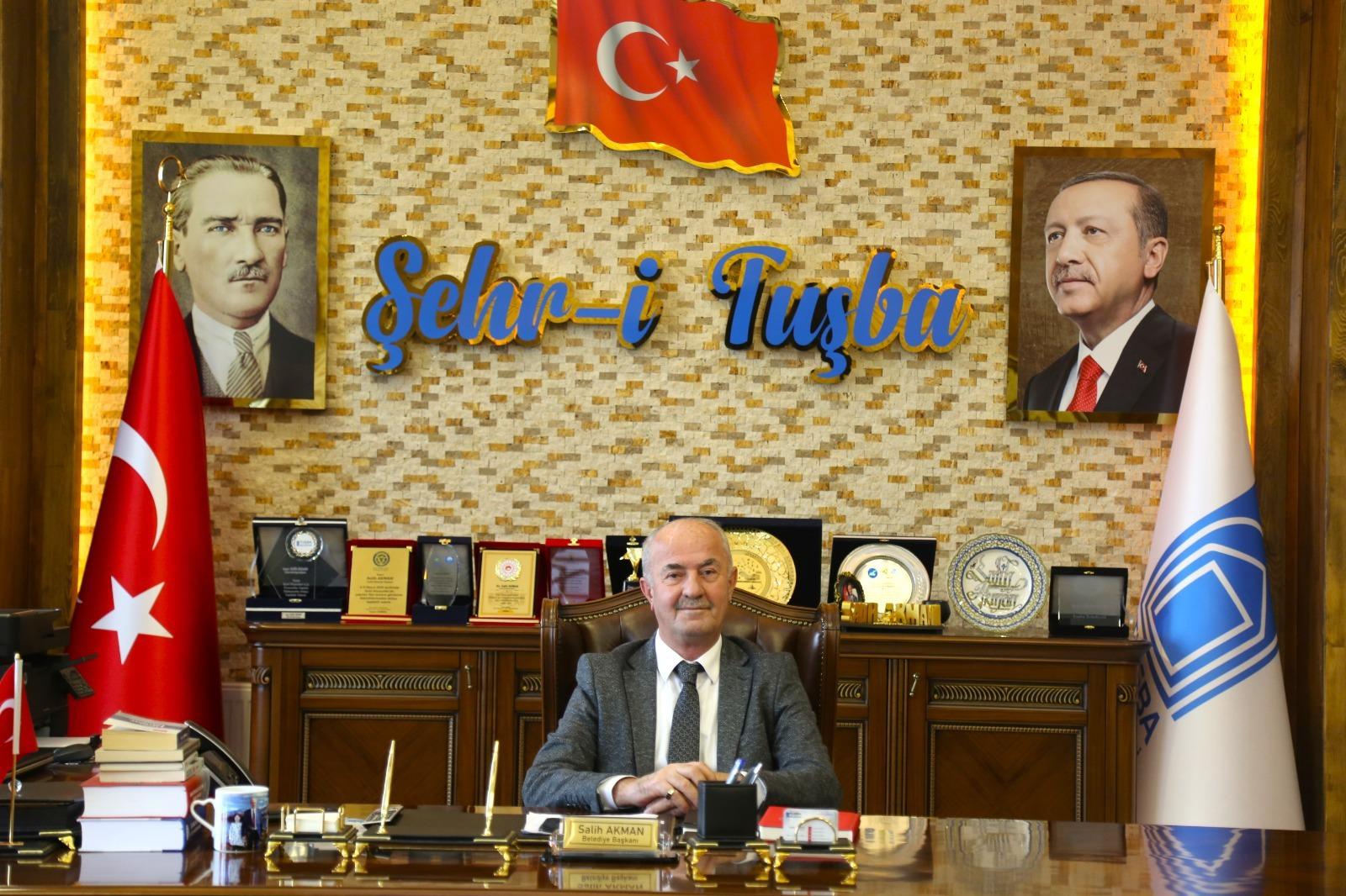TUŞBA BELEDİYE BAŞKANI SALİH AKMAN’IN, ‘KURBAN BAYRAMI’ MESAJI