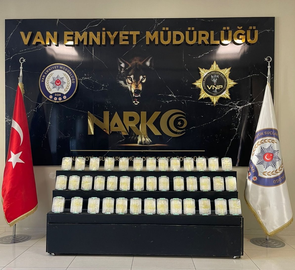 Van’da 29 kilogram uyuşturucu ele geçirildi