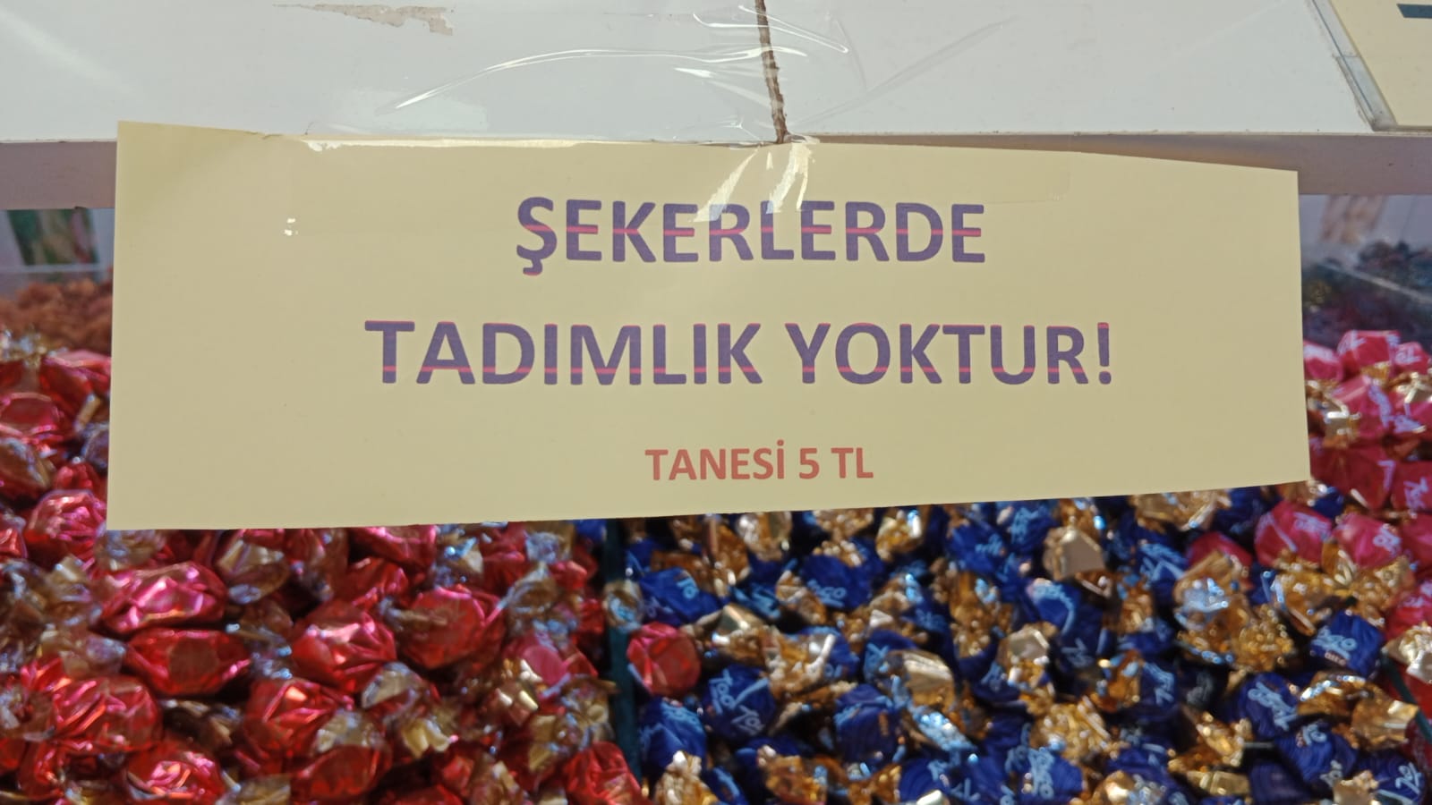 Bayram Şekerinin Tanesi 5 TL